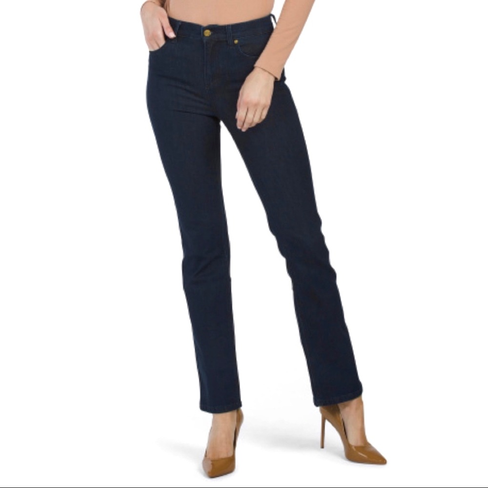 Draper James High Waist Flare Leg Jeans Dark Wash Size 27